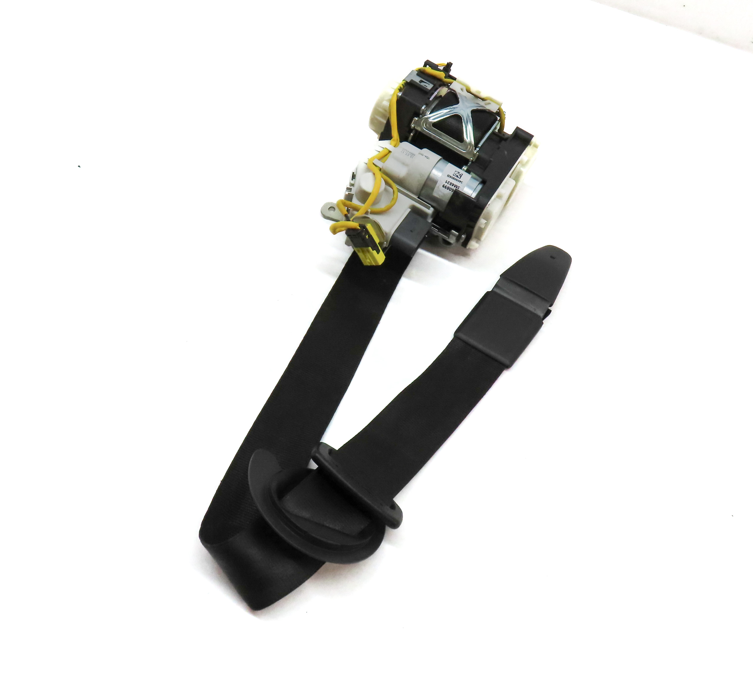 12-18 AUDI A7 S7 (C7 4G8) FRONT RIGHT PASSENGER SEAT SEATBELT RETRACTOR (BLACK) — exact item pictured